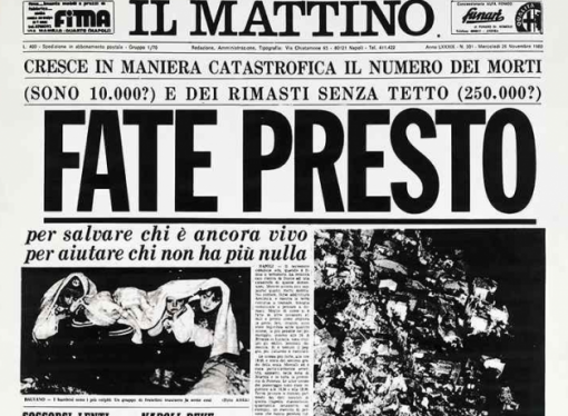IL TERREMOTO DEL 1980
