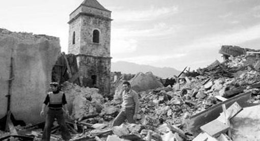 Una scossa che rimane per sempre in Irpinia