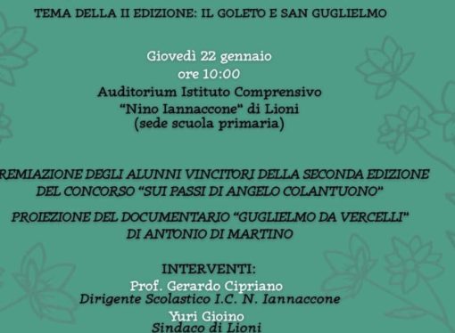 Premio annuale “Sui passi di Angelo Colantuono”