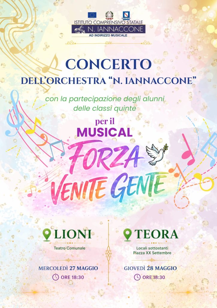 Musical “Forza, venite gente!”classi 5 primaria